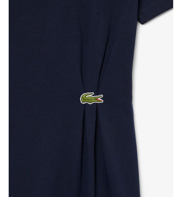 LACOSTE「ワニロゴプリーツTシャツドレス  /ワンピース」|ワンピース|