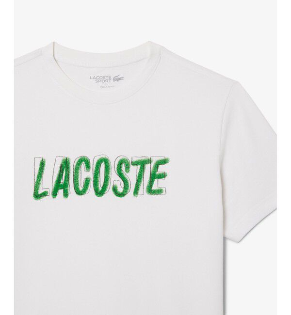 LACOSTE「レイヤードネームウルトラドライTシャツ」|Tシャツ・カットソー|