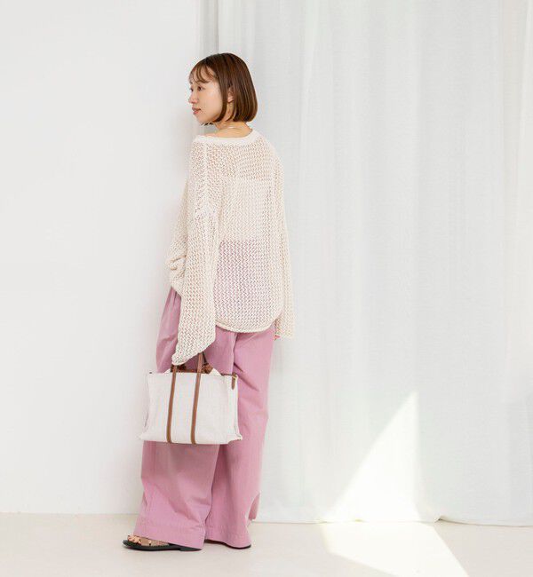 NOLLEY'S「【一部WEB限定サイズ】ウォッシャブル撥水ワイドラップパンツ」|その他|