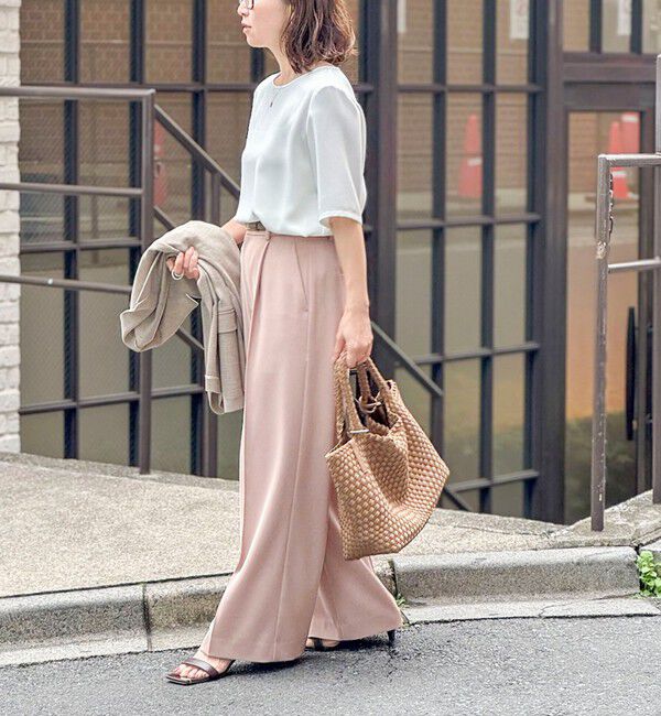 NOLLEY'S sophi「ウォッシャブルダブルクロスＴブラウス」|シャツ・ブラウス|