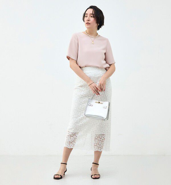 NOLLEY'S sophi「ウォッシャブルダブルクロスＴブラウス」|シャツ・ブラウス|