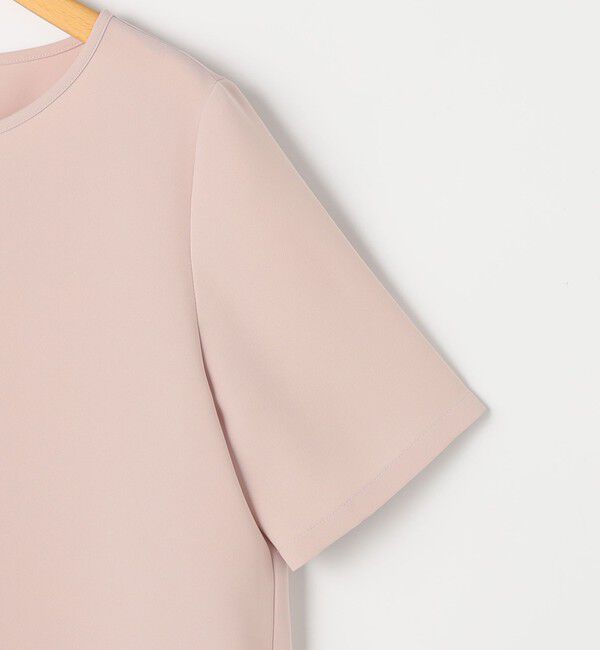 NOLLEY'S sophi「ウォッシャブルダブルクロスＴブラウス」|シャツ・ブラウス|