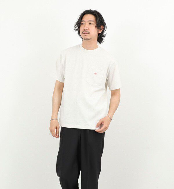 NOLLEY'S goodman「【DANTON/ダントン】POCKET T-SHIRT SOLID 26SS（DT-C0198TCB SOLID）」|Tシャツ・カットソー|