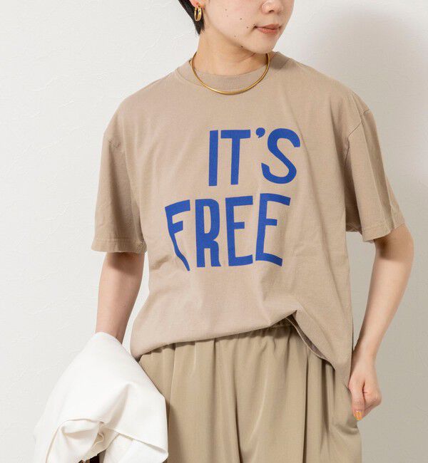 Rie Miller「【GULFCOAST SPORTSWEAR/ガルフ コースト スポーツウェア】別注プリントＴシャツ」|Tシャツ・カットソー|ブラウンベージュ系3