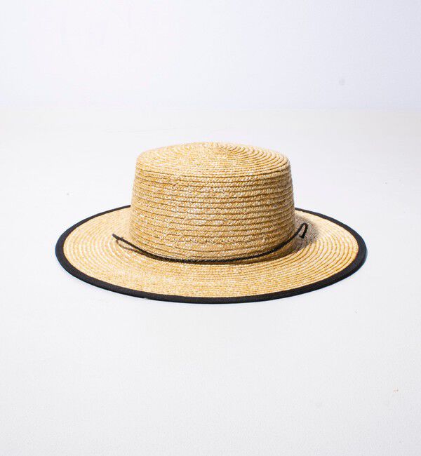 GLOSTER「【GLOSTER】CODE LONG BRIM STRAW HAT ハット 麦わら カンカン帽」|ハット|