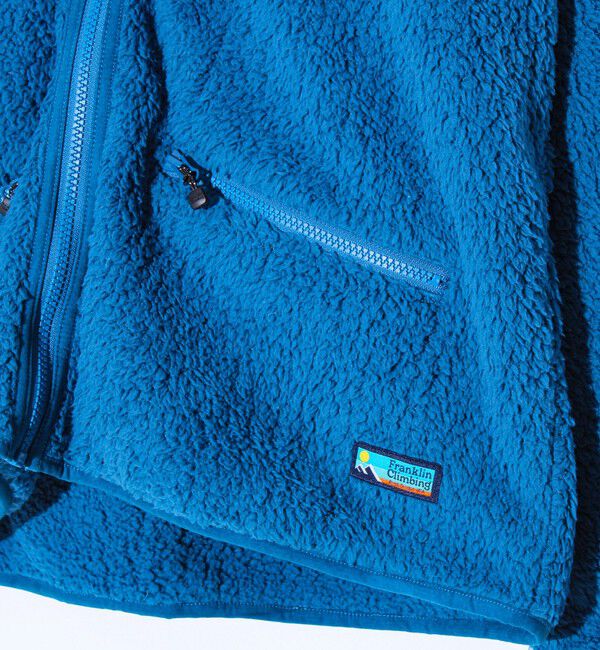GLOSTER「【Franklin Climbing】カスケード シェルパフリースカーディガン」|カーディガン|