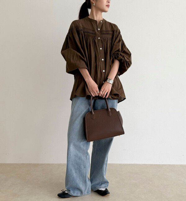 fredy emue「【GEVACO/ゲバコ】ピンタックブラウス」|シャツ・ブラウス|