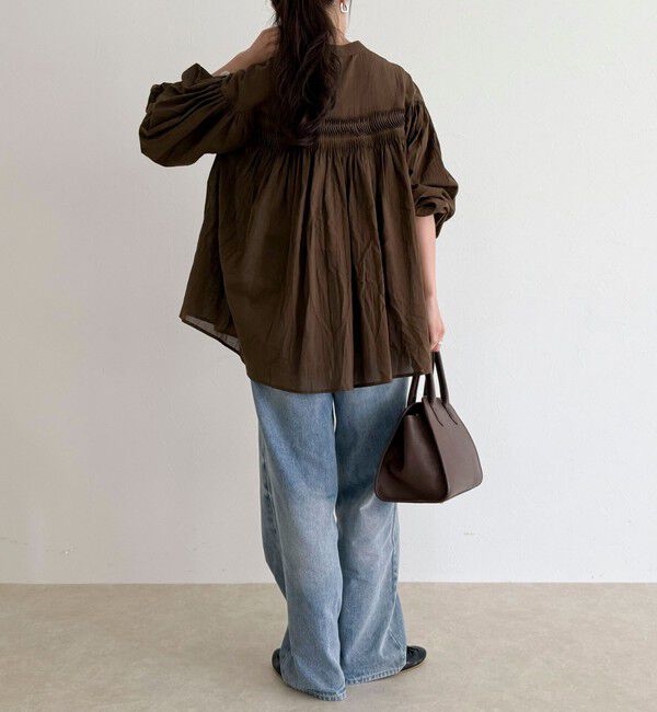 fredy emue「【GEVACO/ゲバコ】ピンタックブラウス」|シャツ・ブラウス|