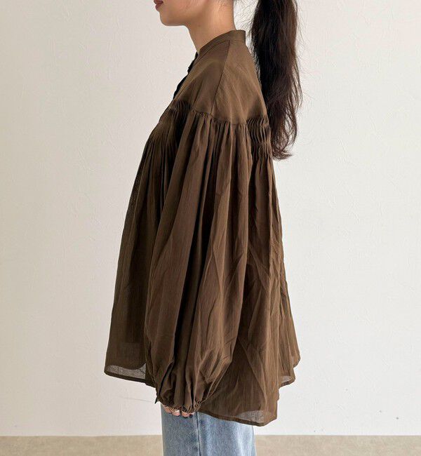 fredy emue「【GEVACO/ゲバコ】ピンタックブラウス」|シャツ・ブラウス|