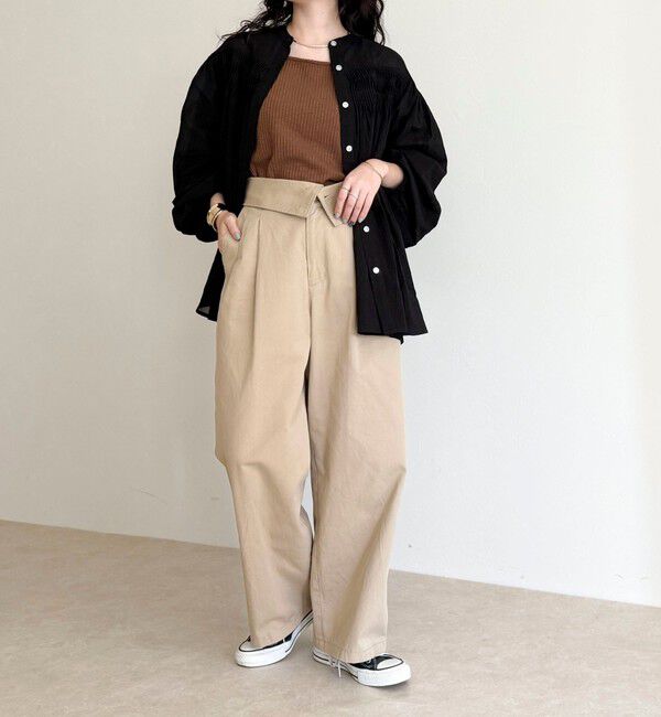 fredy emue「【GEVACO/ゲバコ】ピンタックブラウス」|シャツ・ブラウス|