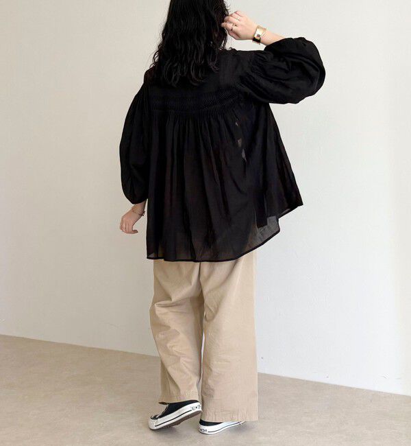 fredy emue「【GEVACO/ゲバコ】ピンタックブラウス」|シャツ・ブラウス|