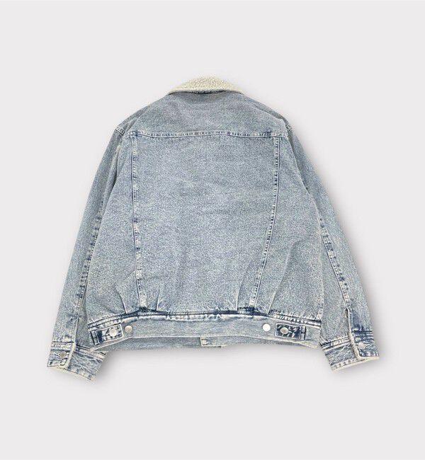 GLOSTER「デニムストームライダース 裏ボア デニムジャケット」|デニムジャケット|