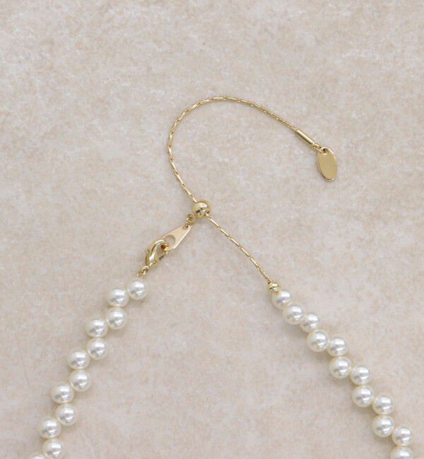 fredy emue「5mmパールアジャストネックレス」|ネックレス|