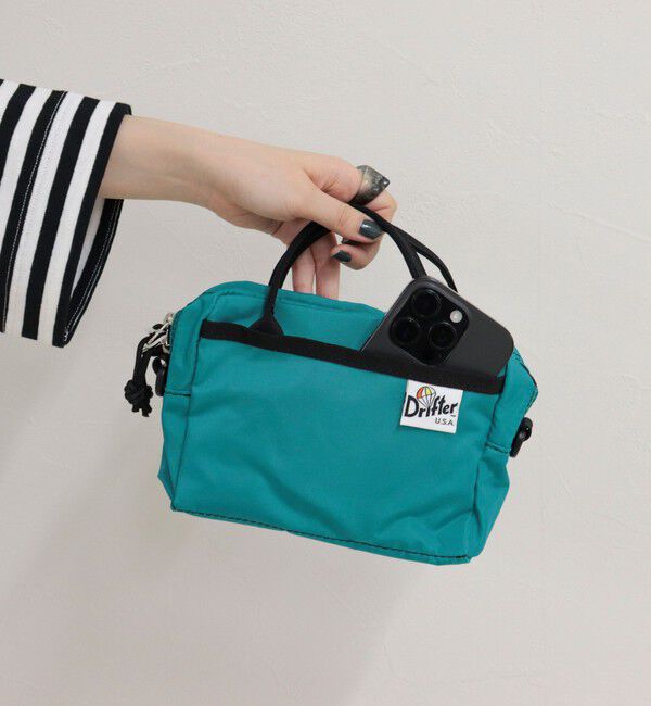 fredy emue「【Drifter/ドリフター】TIFFIN MINI BAG」|ショルダー・メッセンジャー|エメラルドブルー