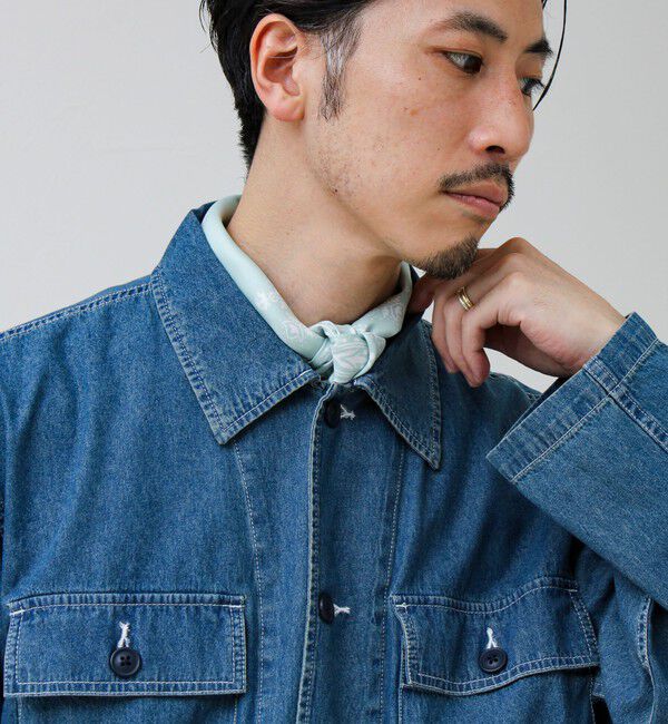 GLOSTER「【イタリア製】バンダナ柄ペイズリースカーフ」|バンダナ・スカーフ|