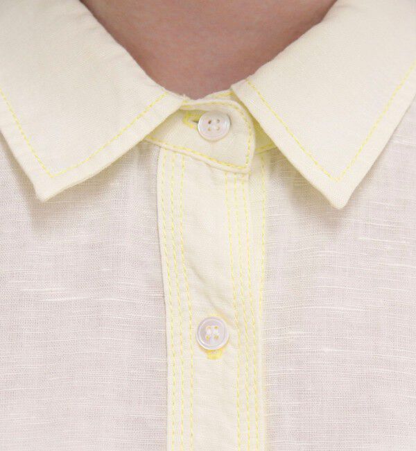 fredy emue「グラデーションリネンシャツ」|シャツ・ブラウス|