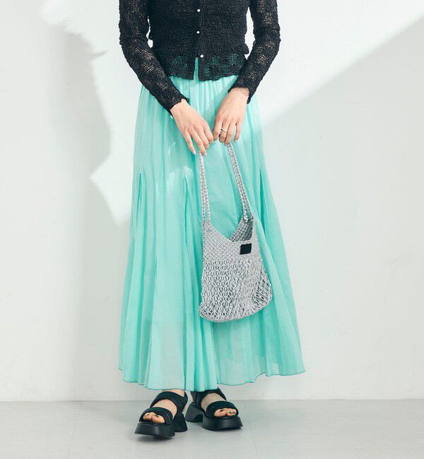 fredy emue「COTTONマチ付きギャザースカート」|スカート|