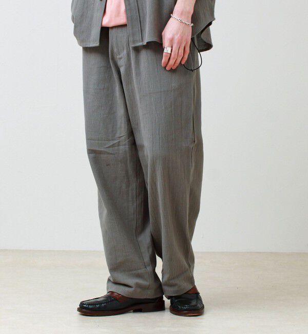 GLOSTER「【JACKPURCELL/ジャックパーセル】コットンパナマパンツ」|チノ|