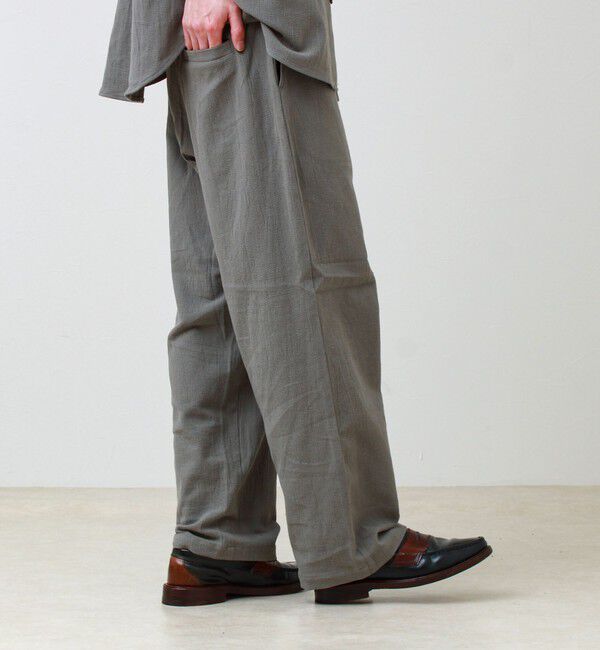 GLOSTER「【JACKPURCELL/ジャックパーセル】コットンパナマパンツ」|チノ|