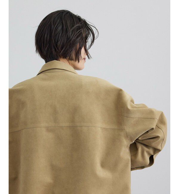 SALON adam et rope'「Ultrasuede(R)オーバーシャツ / セットアップ対応」|シャツ・ブラウス|