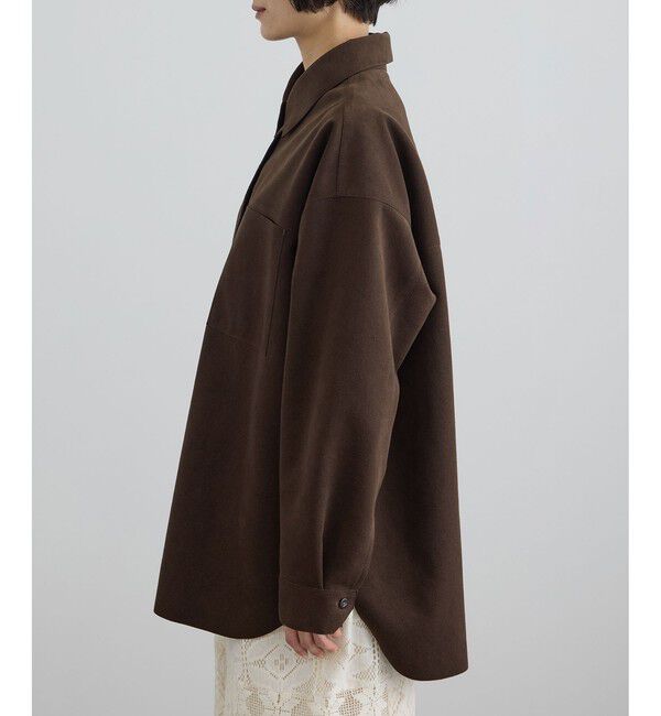 SALON adam et rope'「Ultrasuede(R)オーバーシャツ / セットアップ対応」|シャツ・ブラウス|