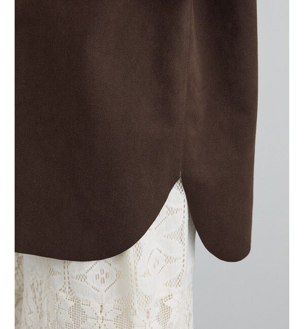 SALON adam et rope'「Ultrasuede(R)オーバーシャツ / セットアップ対応」|シャツ・ブラウス|