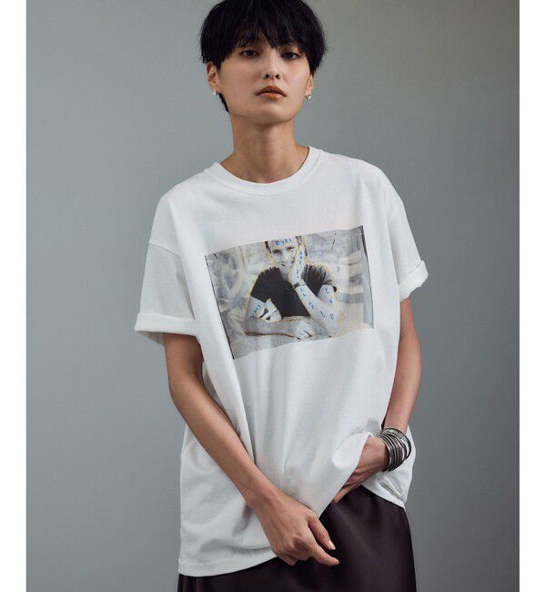 SALON adam et rope'「【Jim Goldberg for SALON】フォトプリントTEE」|Tシャツ・カットソー|ホワイト系(11)