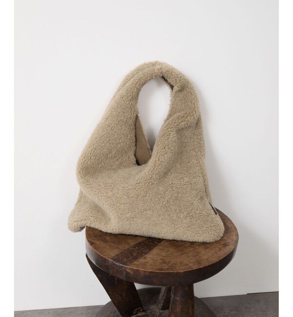 SALON adam et rope'「【HELEN MOORE（ヘレンムーア）】フェイクムートンリバーシブルバッグ」|トートバッグ|