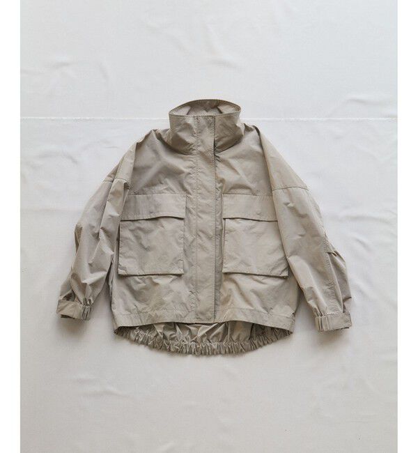 SALON adam et rope'「リモンタナイロン / スタンドカラーブルゾン」|ブルゾン・スタジャン|