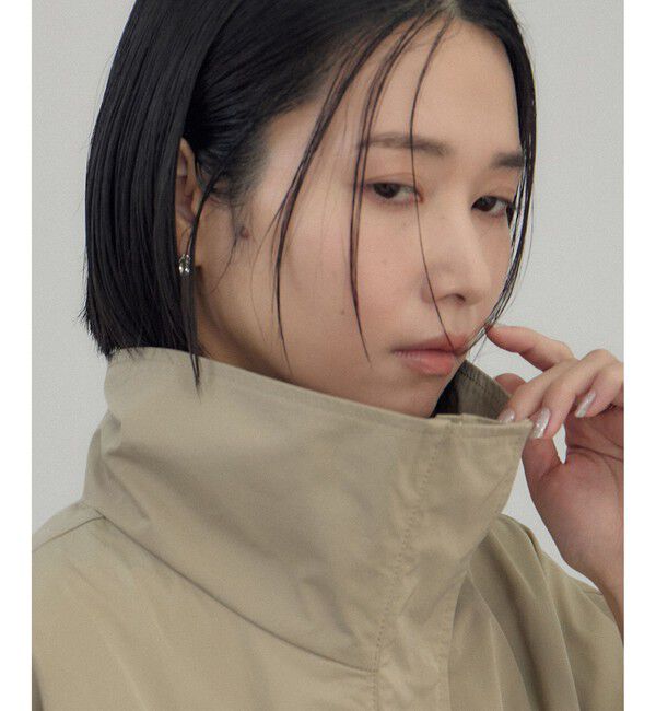 SALON adam et rope'「リモンタナイロン / スタンドカラーブルゾン」|ブルゾン・スタジャン|