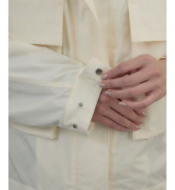 SALON adam et rope'「リモンタナイロン / スタンドカラーブルゾン」|ブルゾン・スタジャン|