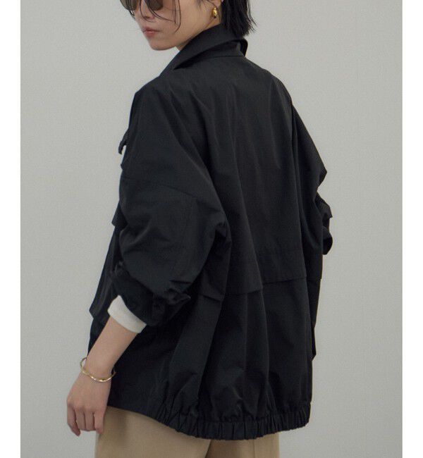 SALON adam et rope'「リモンタナイロン / スタンドカラーブルゾン」|ブルゾン・スタジャン|