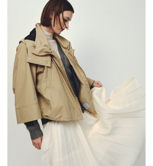 ROPE「【Mizuno for ROPE'】ライナー付き ギャザーマウンテンパーカー/撥水・イージーケア」|その他|ベージュ(27)