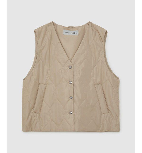 ROPE「【Mizuno for ROPE'】ライナー付き ギャザーマウンテンパーカー/撥水・イージーケア」|その他|