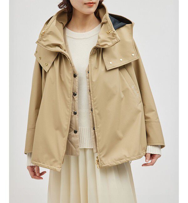 ROPE「【Mizuno for ROPE'】ライナー付き ギャザーマウンテンパーカー/撥水・イージーケア」|その他|