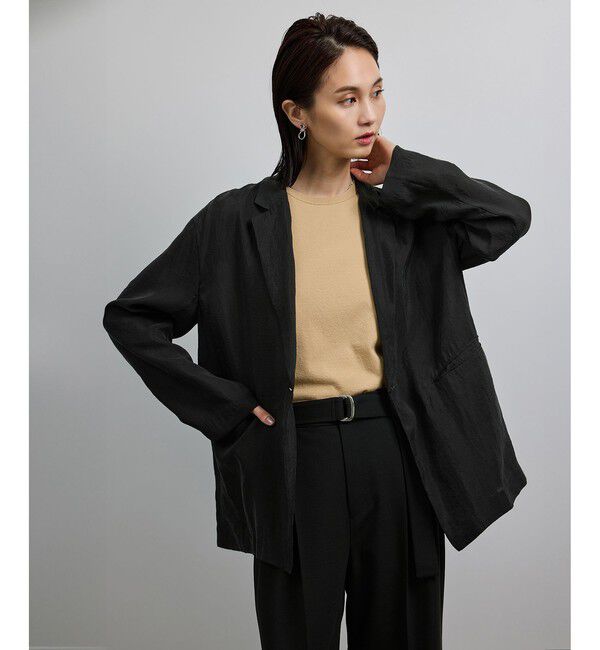 ROPE「シアーライトジャケット/イージーケア」|テーラードジャケット|