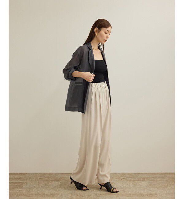 ROPE「シアーライトジャケット/イージーケア」|テーラードジャケット|