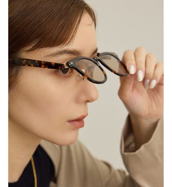 ROPE「ウェリントンフレームUVカットグラス/ケースセット」|サングラス|