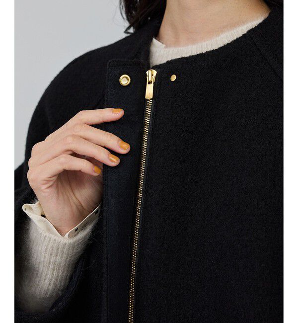 ROPE「圧縮ウールコクーンショート丈コート/Bellandi(ベランディ)」|ブルゾン・スタジャン|