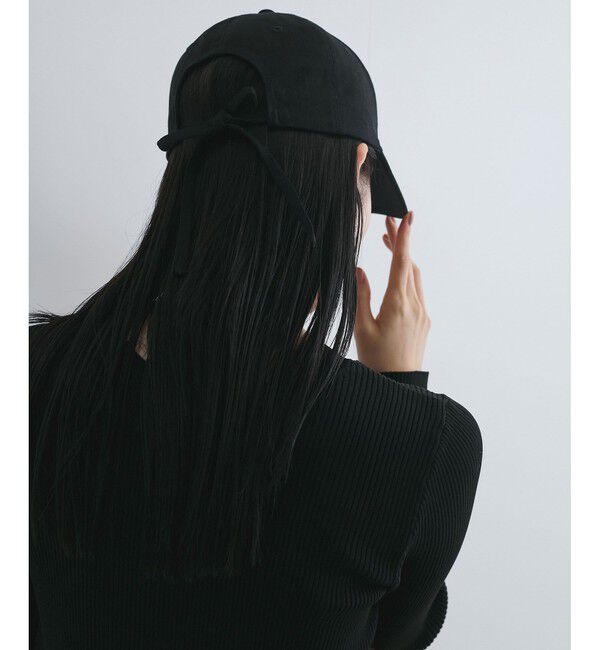 VIS「バックリボンツイルCAP」|キャップ・キャスケット|