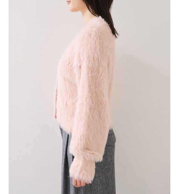 VIS「ラビットライクVネックカーディガン/イージーケア・WEB限定カラー」|カーディガン|