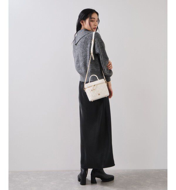 VIS「シャイニーナローフレアスカート」|スカート|