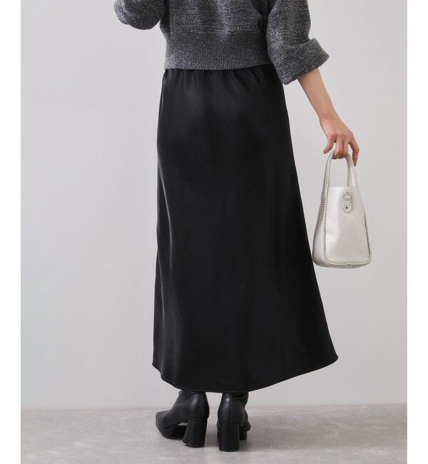 VIS「シャイニーナローフレアスカート」|スカート|