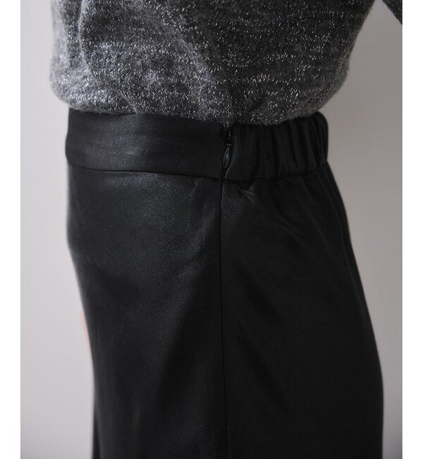 VIS「シャイニーナローフレアスカート」|スカート|