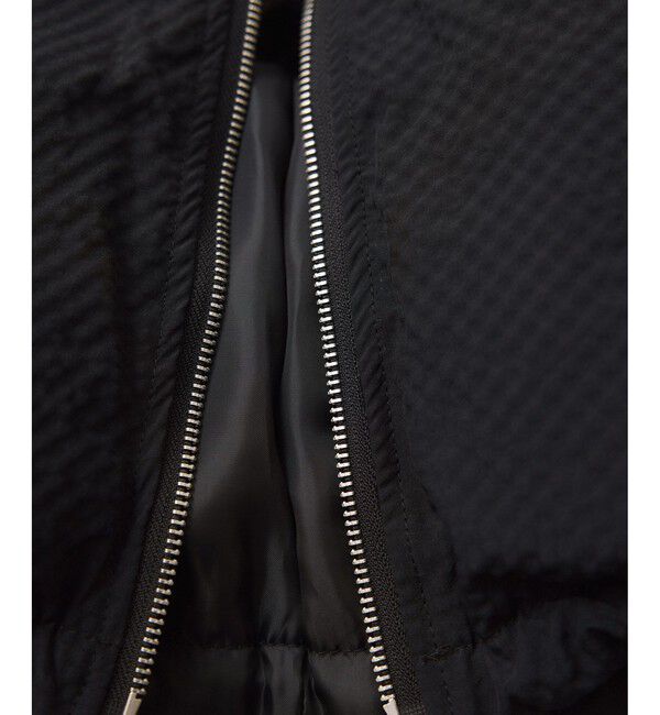 VIS「【WEB限定】軽くてあたたかいパディングショートボリューム中綿ブルゾン」|ブルゾン・スタジャン|