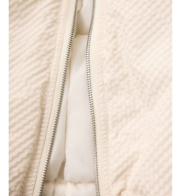 VIS「【WEB限定】軽くてあたたかいパディングショートボリューム中綿ブルゾン」|ブルゾン・スタジャン|