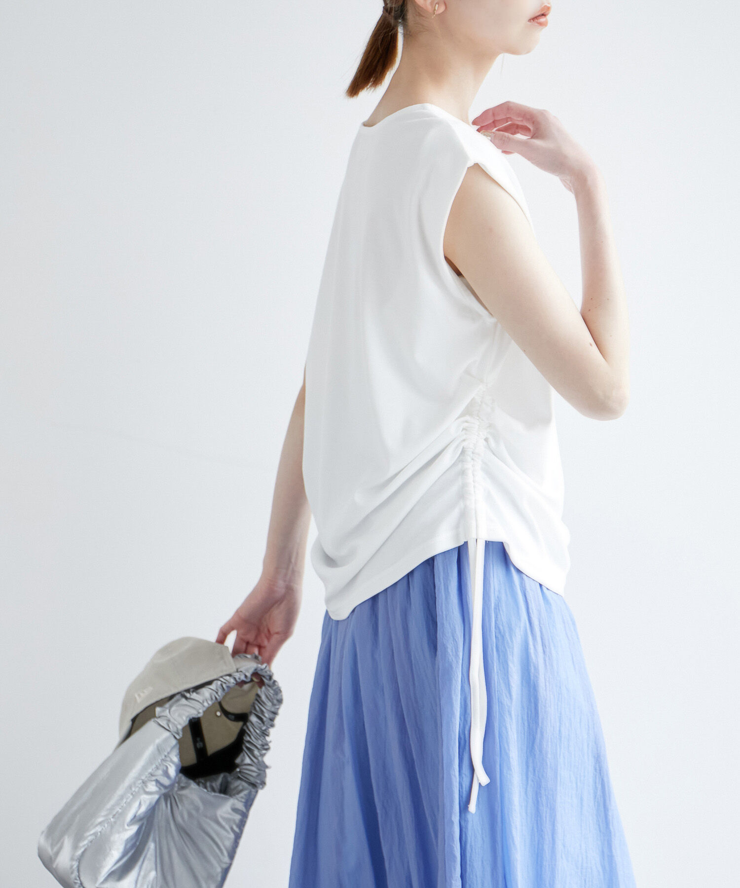 Rope&rsquo;Picnic「ドロストカットトップス」|Tシャツ・カットソー|
