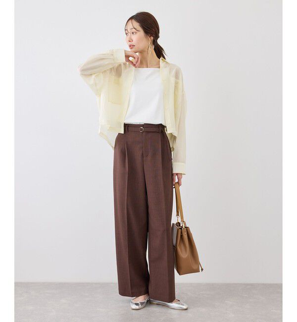 Rope&rsquo;Picnic「カールマイヤーシアーシャツ」|シャツ・ブラウス|