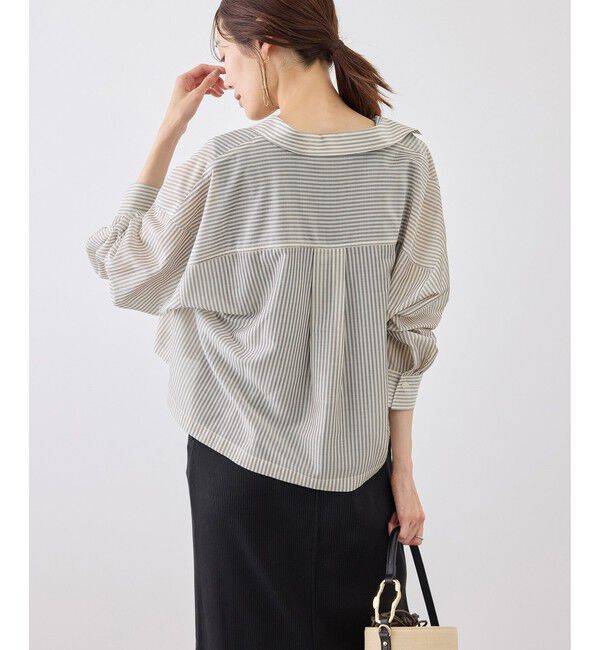 Rope&rsquo;Picnic「カールマイヤーシアーシャツ」|シャツ・ブラウス|