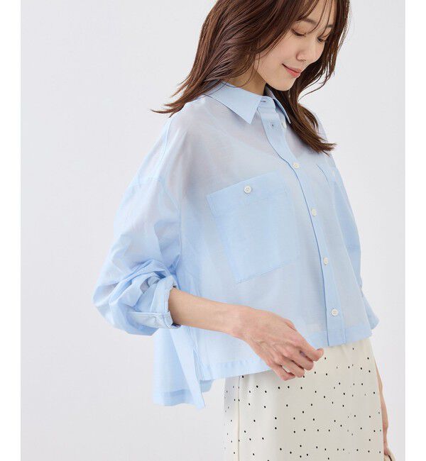 Rope&rsquo;Picnic「カールマイヤーシアーシャツ」|シャツ・ブラウス|